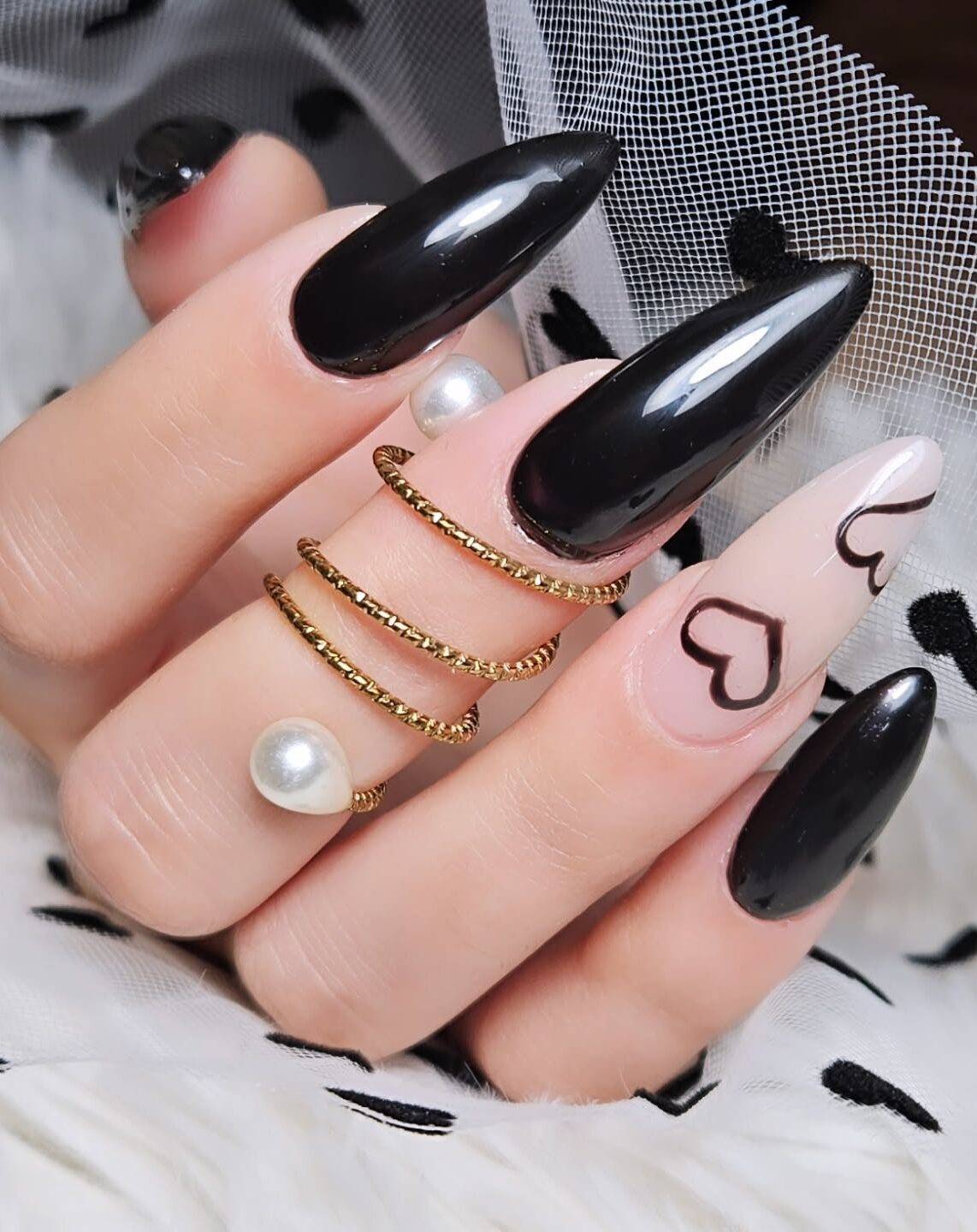 Understated blush manicure with neat cuticles and gloss coat